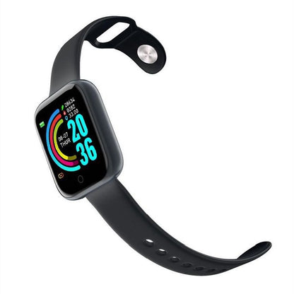 Smart Activity Fitness Tracker Y68 - Black_2