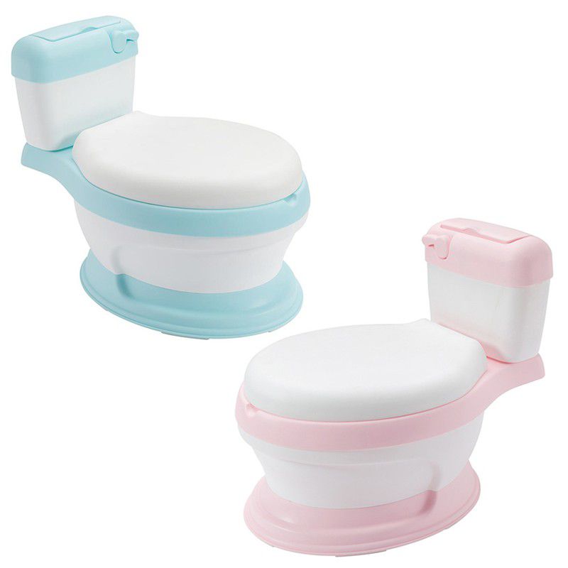 Baby Training Toilet Potty Trainer Chair -Blue_1