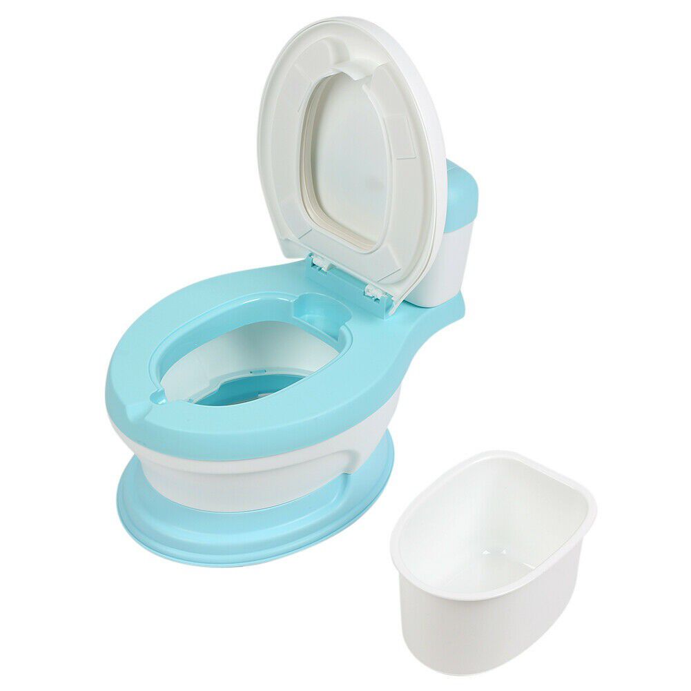 Baby Training Toilet Potty Trainer Chair -Blue_2