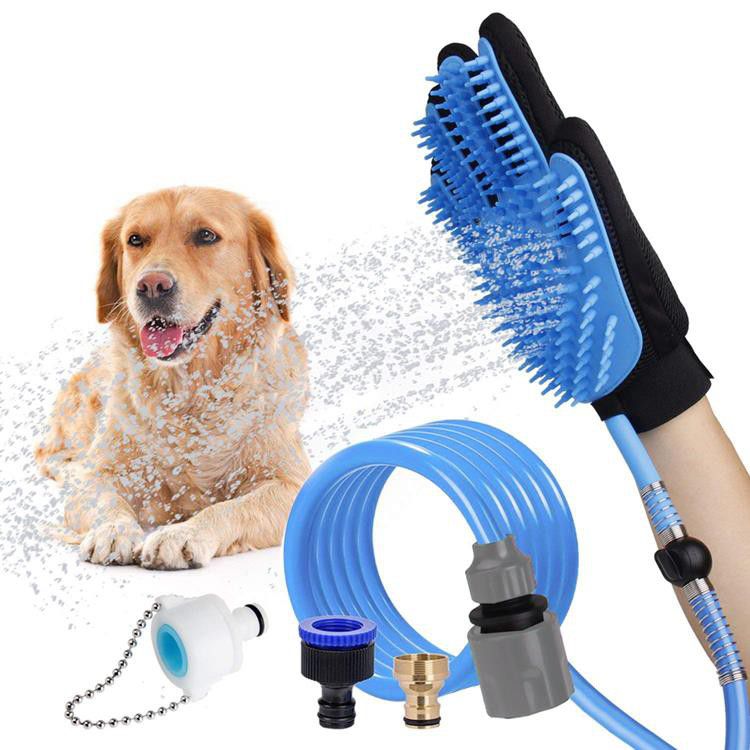 Multi-Functional Pet Grooming Bath Massager Shower Glove_1