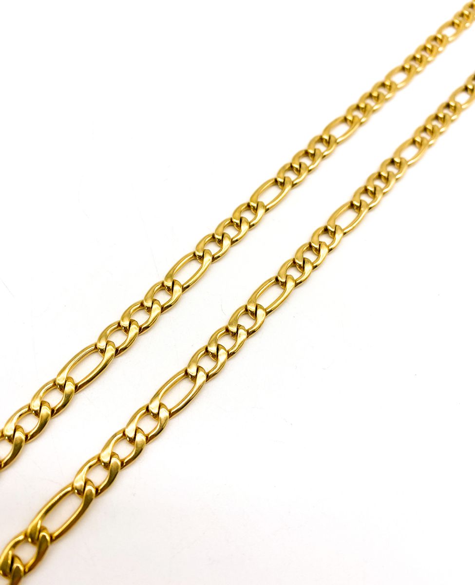 Men's Figaro Gold Chain, Daniel_1