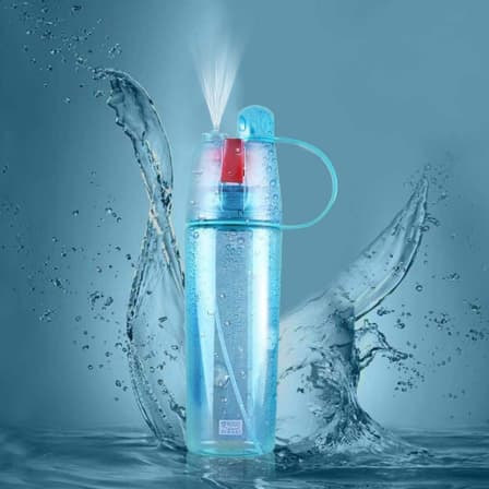 Facial Mist Spray Bottle 600ml - Blue_3