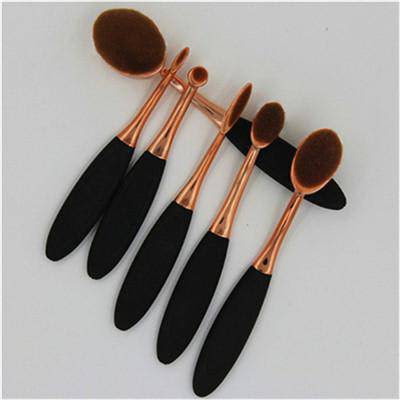 6 Pcs Oval Makeup Brush Set_3