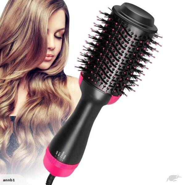 Hot Air Brush One Step Hair Brush Straightener_0