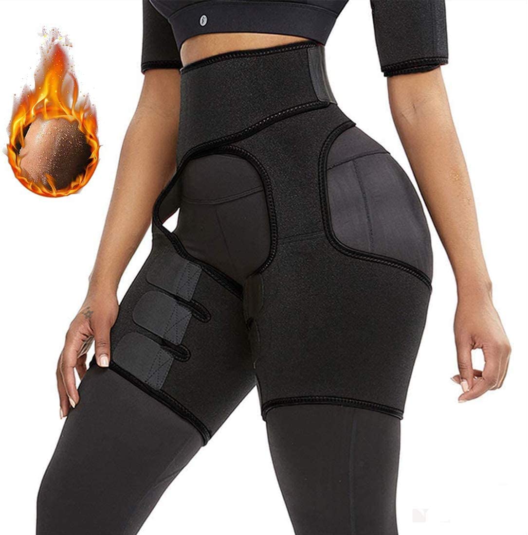 3 in 1 Hip Tummy Thigh One Piece Waist Band - 3X Large_0