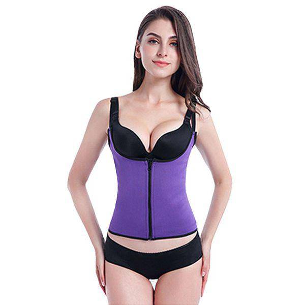 Double Layer Slimming Body Shaper - L-32 / Black_2