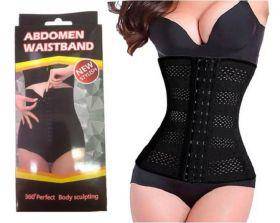 Abdomen Waistband Shaper - Medium / Black_2