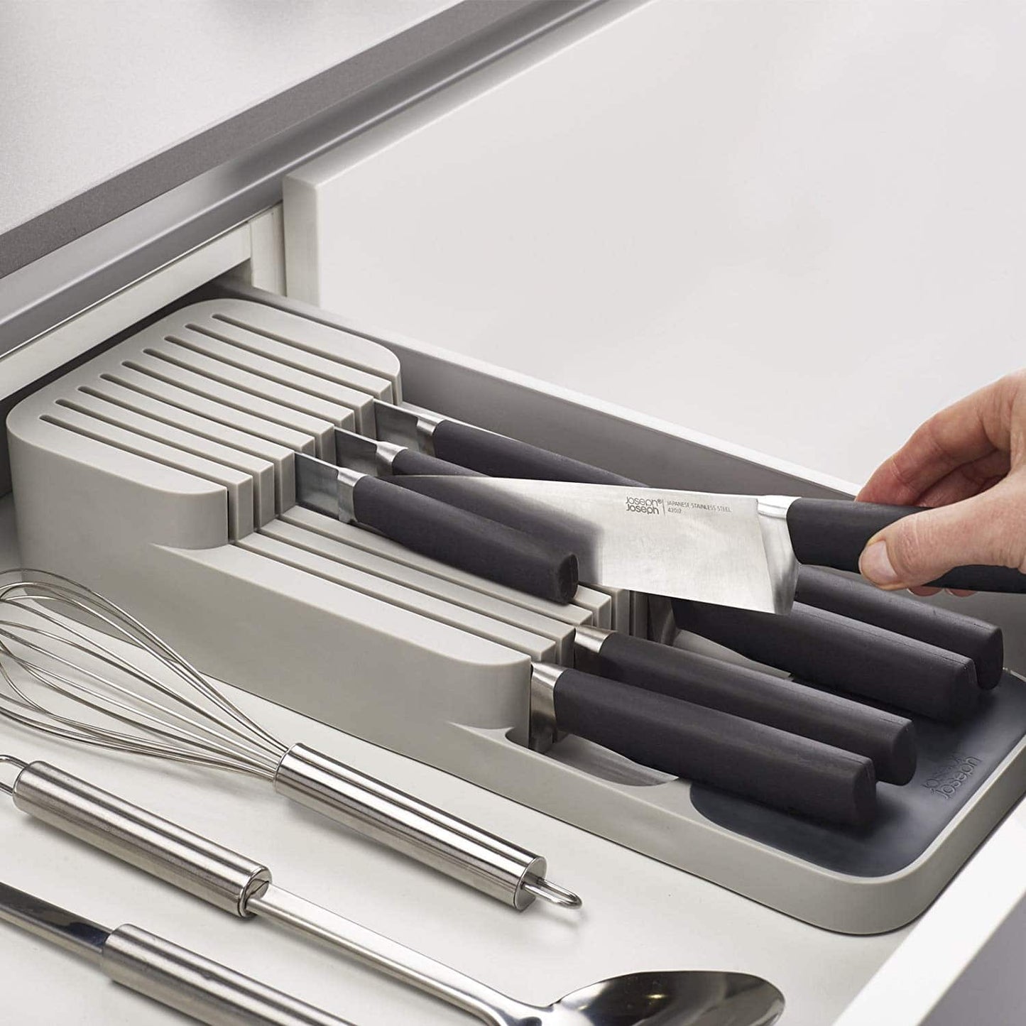 Drawer's Kitchen Knife Organizer Tray 2-TIER_0