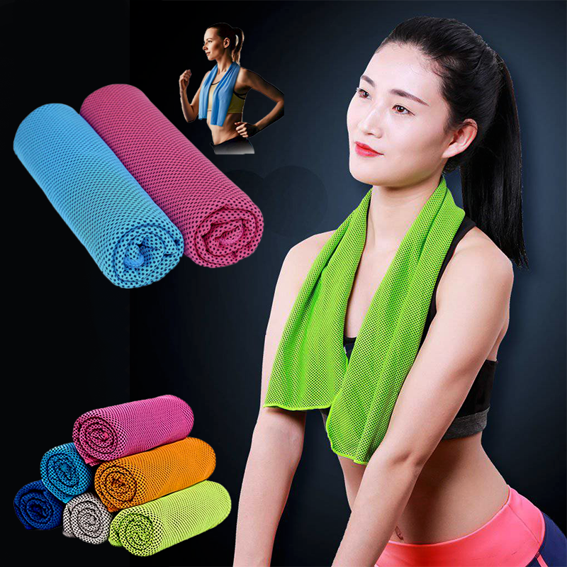 Cold Feeling Sporty Quick Dry Towel_0