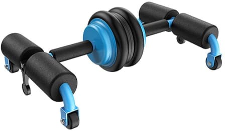 Multifunctional Abdominal Suction Wheel - Blue/Black_0