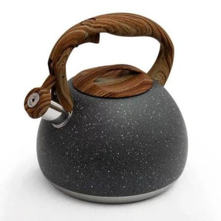 Stylish whistle kettle - Grey_0