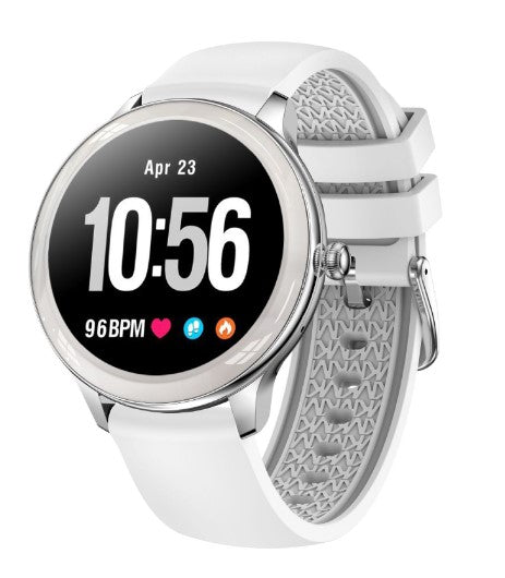 V33 Lady Smartwatch 1.09 inch Smart Watch Silicone - Silver_0