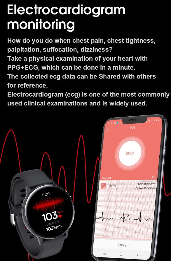 S20S Smartwatch with Health Monitoring - Black_5