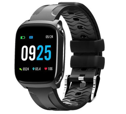 TF9 Smart Watch Fitness Tracker Multi Sports Band - Black_0