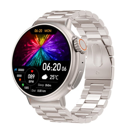 MT30 Smart Watch Ultra Long Range Waterproof - Silver Steel_0